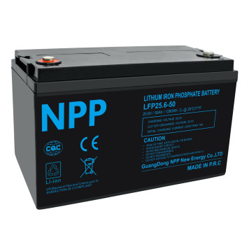 Аккумулятор NPP LiFePO4 25.6 V, 50 Ah (50A)