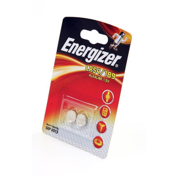 Батарейка (элемент питания) Energizer Alkaline LR54, 189 BL2, 1 штука