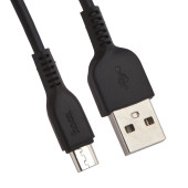 USB кабель Hoco X20 Flash Micro Charging Cable, 1 метр, черный