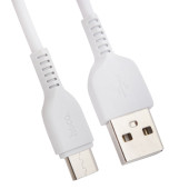 USB кабель Hoco X13 Easy Charging Type-C Charging Cable, 1 метр, белый