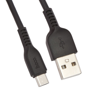 USB кабель Hoco X20 Flash Micro Charging Cable, 2 метра, черный