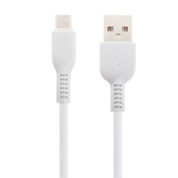 USB кабель Hoco X20 Flash Micro Charging Cable, 1 метр, белый