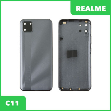 Задняя крышка корпуса для Realme C11, серая