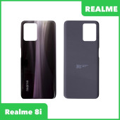 Задняя крышка для Realme 8i (черный)