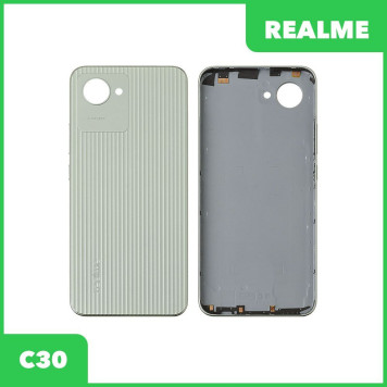 Задняя крышка для Realme С30 (зеленый)