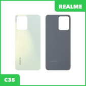 Задняя крышка для Realme С35 (зеленый)