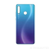 Задняя крышка корпуса для Huawei P30 Lite, Nova 4E, синяя (крышка для версии 48 МП)