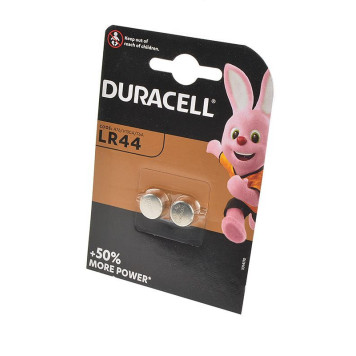 Батарейка (элемент питания) Duracell LR44 BL2, 1 штука