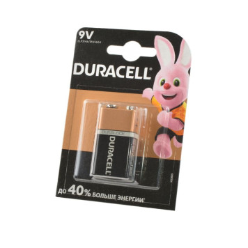 Батарейка (элемент питания) Duracell 9V 6LP3146, MN1604 BL1, 1 штука