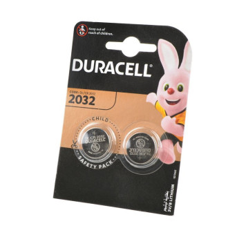 Батарейка (элемент питания) Duracell CR2032 BL2, 1 штука