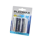 Батарейка (элемент питания) PleoMax R20 BL2, 1 штука