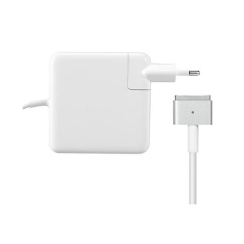 Блок питания (зарядное) для ноутбука Apple MacBook 20В, 4.25A, 85Вт, Magsafe2 T-shape (с сетевым кабелем) (оригинал)