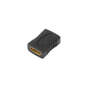 Переходник AD40 HDMI (F) - HDMI (F), черный (Vixion)