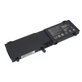 Аккумулятор (батарея) для ноутбука Asus N550J (N550-4S1P) 15V 3500мАч, черный (OEM)