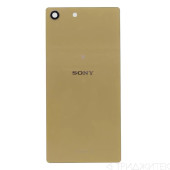 Задняя крышка корпуса для Sony M5 (M5 Dual) (E5603, E5633) золотая