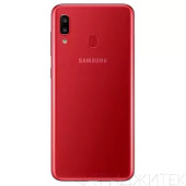 Задняя крышка корпуса для Samsung Galaxy A20 (A205F), красная