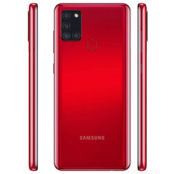 Задняя крышка корпуса для Samsung Galaxy A21s (A217F) Красный