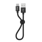 USB кабель Hoco X35 Premium Charging Data Cable For Type-C, 0.25 м, черный