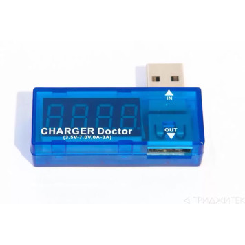 Тестер USB-зарядки Charger Doctor (3, 5V-7.0V, 0A-3A)