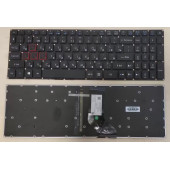 Клавиатура для ноутбука Acer Aspire VX5-591G, VX5-591, VX15, VN7-593, G9-591G, черная, с подсветкой