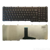 Клавиатура для ноутбука Toshiba Satellite A500, L350, L500, L505, F501, P200, P300, P500, черная