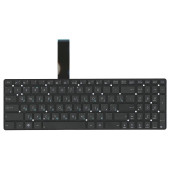 Клавиатура для ноутбука Asus K55, A55, U57, K75VM, A751, R500V, R700V, R752, F751MD, K751MD, R752NA, X751NV без рамки, черная (NSK-UG90R)
