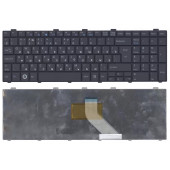 Клавиатура для ноутбука Fujitsu LifeBook AH530 AH531 NH751, черная