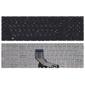 Клавиатура для ноутбука HP 250 G7 255 G7 256 G7, черная с подсветкой