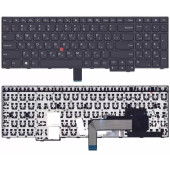 Клавиатура для ноутбука IBM Lenovo ThinkPad E550, E550C, E555, E560, E565, черная с подсветкой