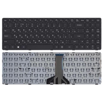 Клавиатура для ноутбука Lenovo Ideapad 100-15IBD, 100-15IBY, 300-15, B50-80, B50-50, черная (PK1310E1A00)