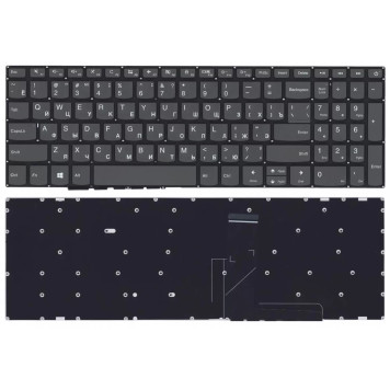 Клавиатура для ноутбука Lenovo IdeaPad 320-15ABR, 320-15IAP, 320-15AST, 320-15IKB, 330-17ICH, 720S, 720S-15, L340-15, черная (SN20N0459116)