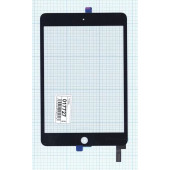 Сенсорное стекло (тачскрин) для Apple iPad Mini 4 (A1538, A1550), черное