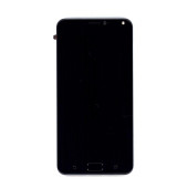 Модуль (матрица + тачскрин) для Asus ZenFone 4 Max (ZC554KL), черный с рамкой